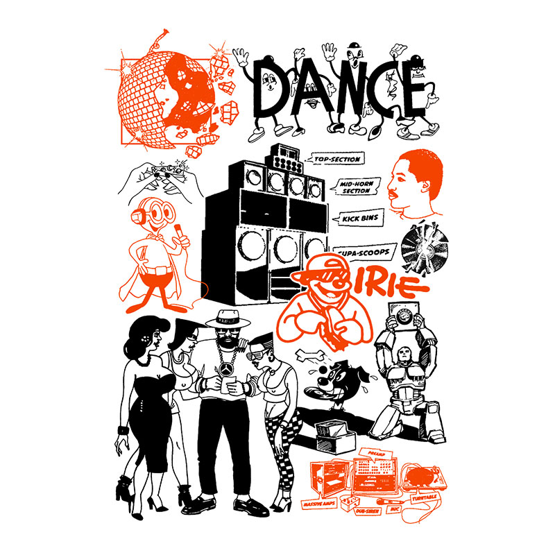 DANCEHALL MUSIC TEE