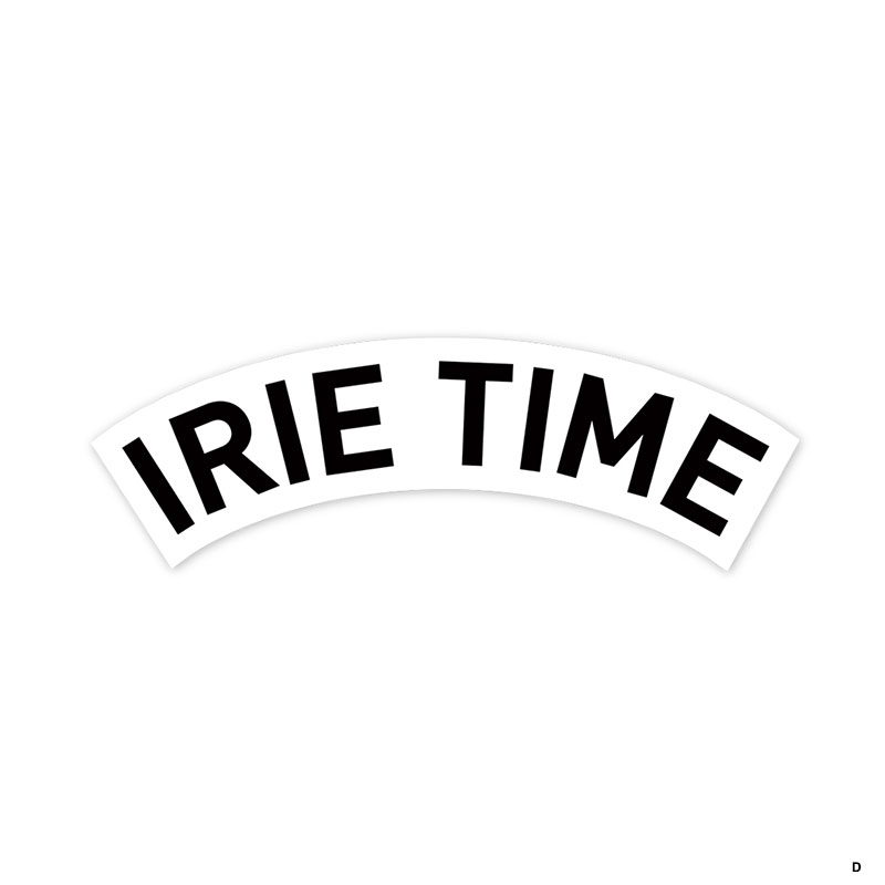 IRIE WATERPROOF STICKER 25SS