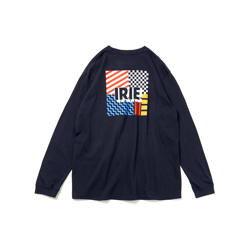 IRIE COLOR BOX LOGO L/S TEE