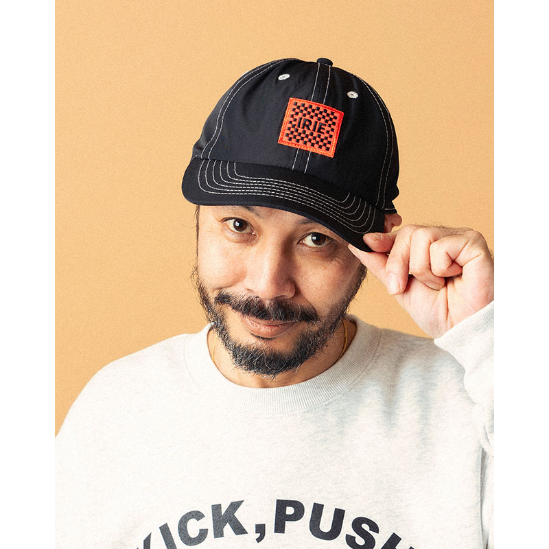 IRIE CHECKER BOX LOGO CAP