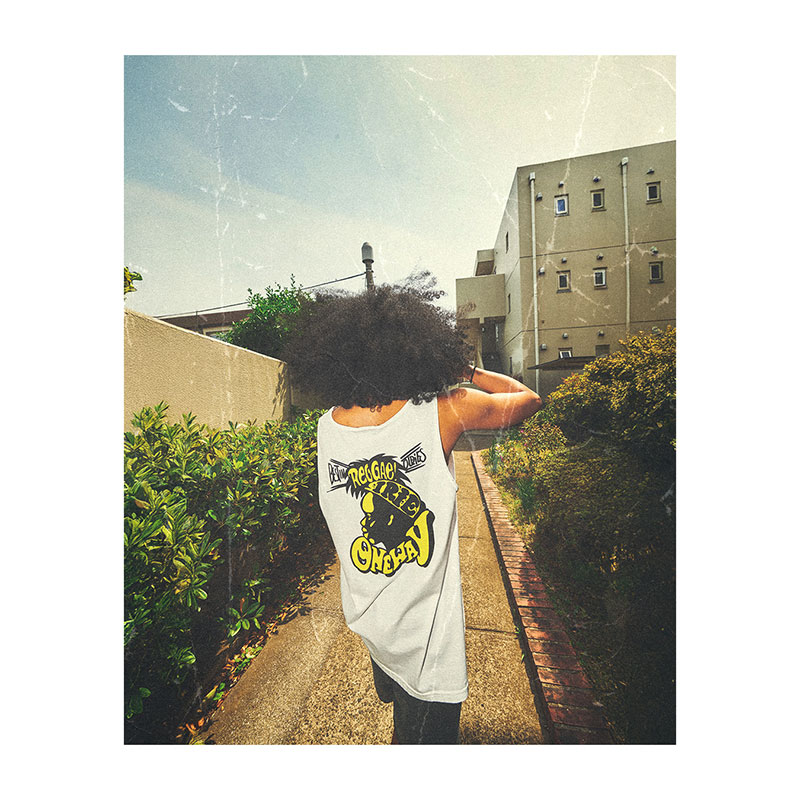 ×kanegooon ONE WAY TANK TOP