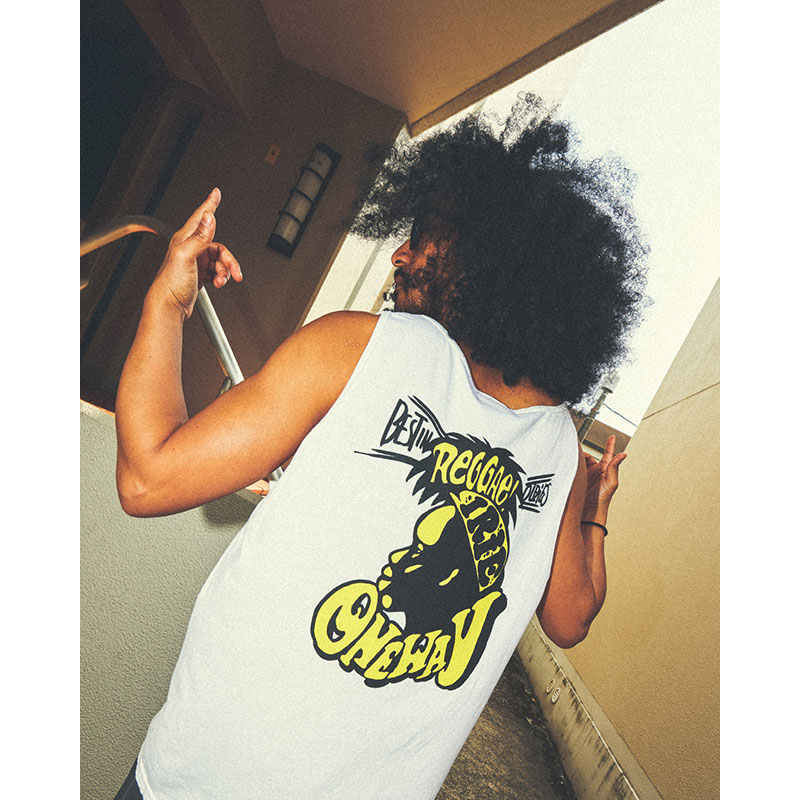 ×kanegooon ONE WAY TANK TOP