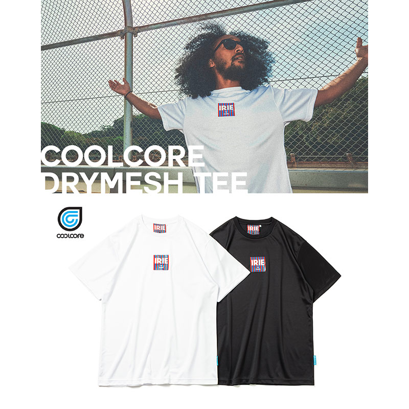 IRIE BOX LOGO COOLCORE DRYMESH TEE