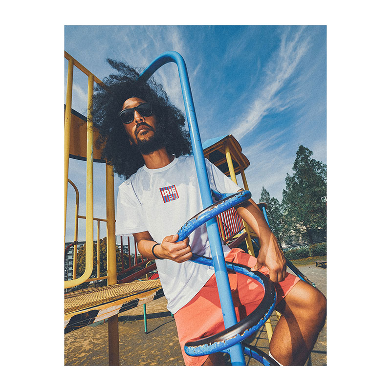 IRIE BOX LOGO COOLCORE DRYMESH TEE