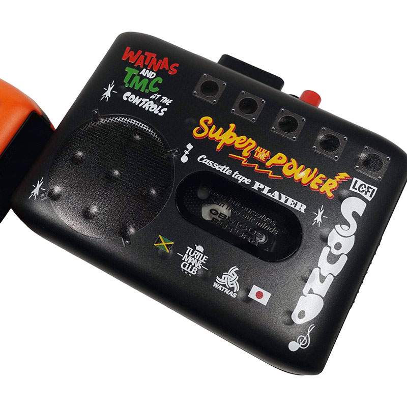 【TAPE】×WATNAS 「Ur SOUND SYSTEM」Cassette Tape PLAYER -TURTLE MAN's CLUB-