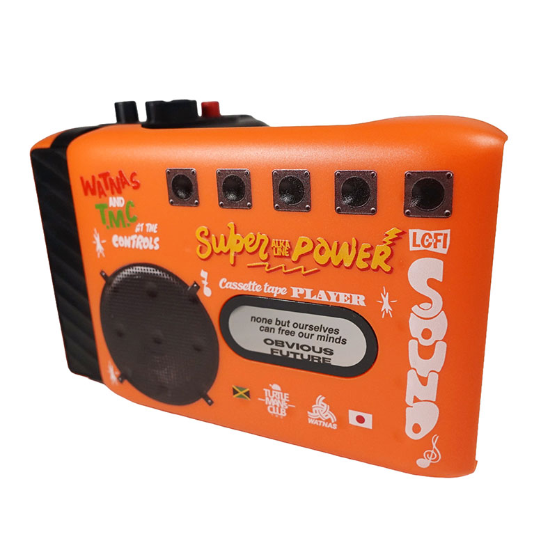 【TAPE】×WATNAS 「Ur SOUND SYSTEM」Cassette Tape PLAYER -TURTLE MAN's CLUB-
