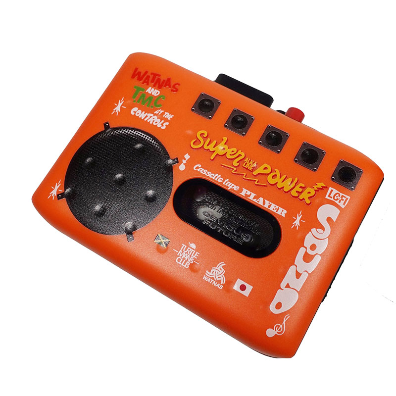 【TAPE】×WATNAS 「Ur SOUND SYSTEM」Cassette Tape PLAYER -TURTLE MAN's CLUB-