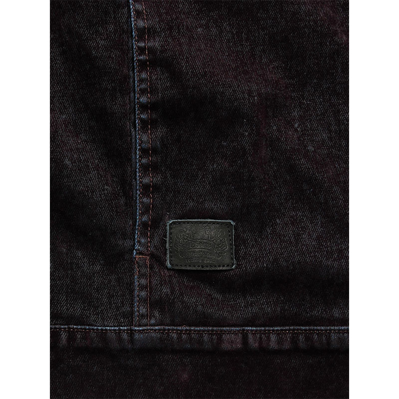 (V)DENIM JACKET -PURPLE-