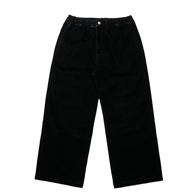 (V)DENIM BAGGY PANTS -BLACK-