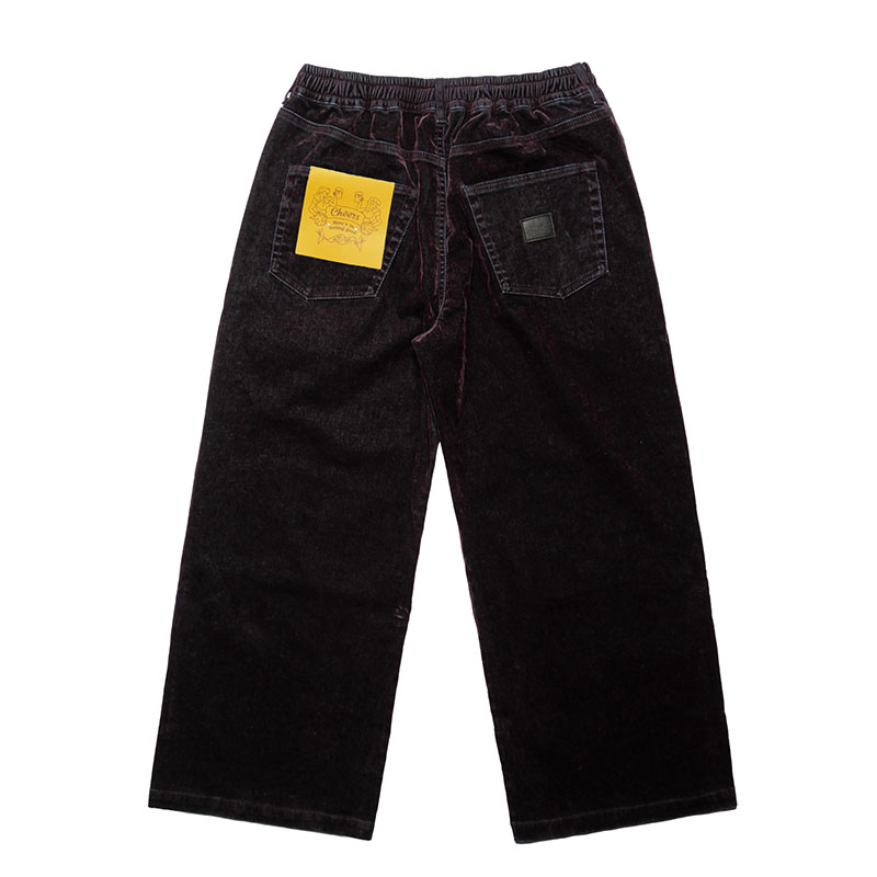 (V)DENIM BAGGY PANTS -PURPLE-