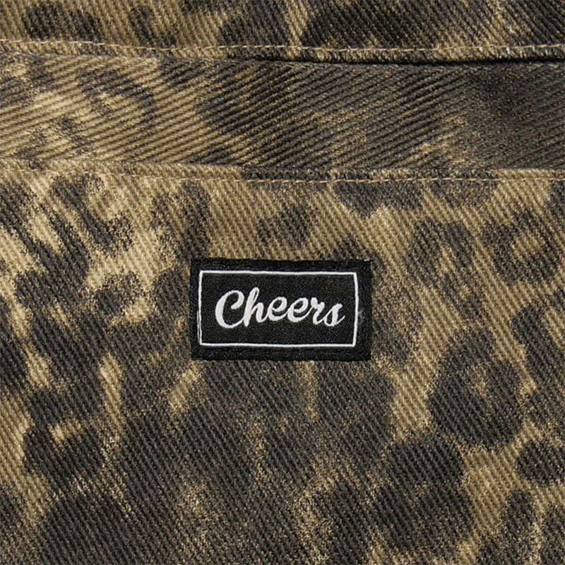 WT LEOPARD PANTS -BEIGE-