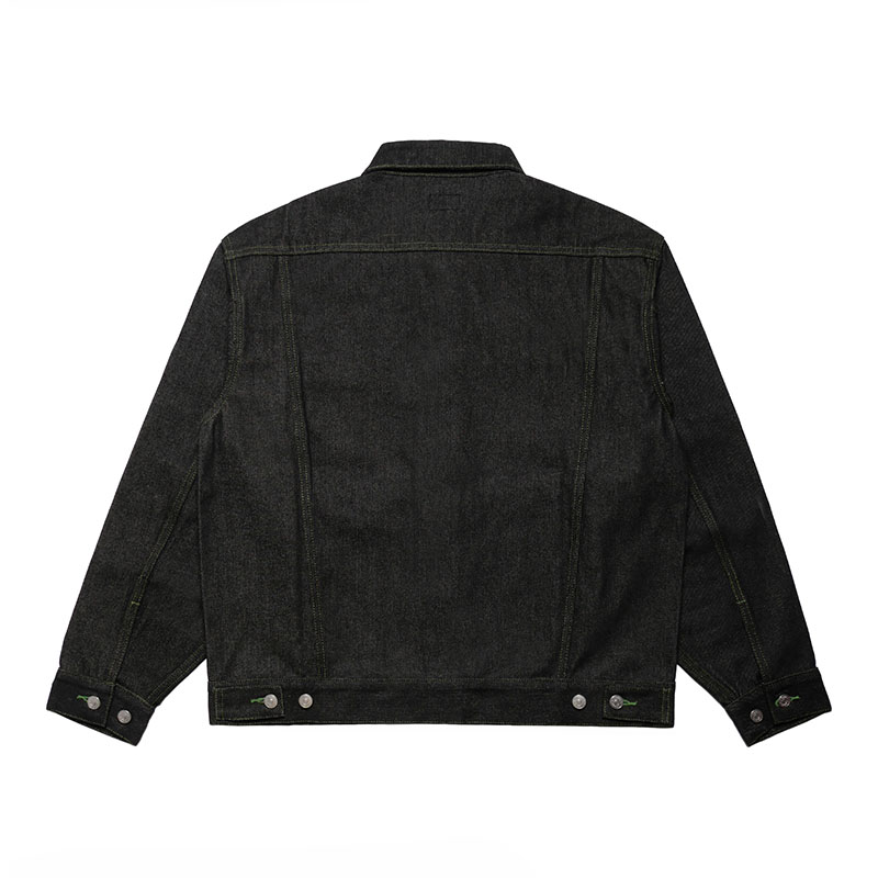 (R) DENIM JACKET -BLACK-