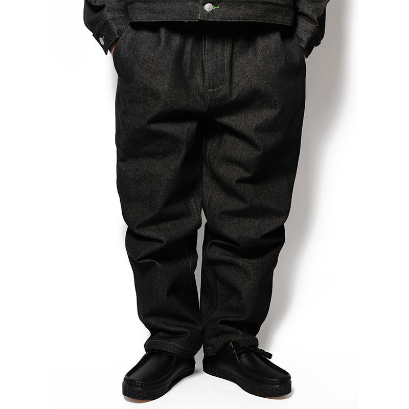 (R) DENIM TEPS -BLACK-