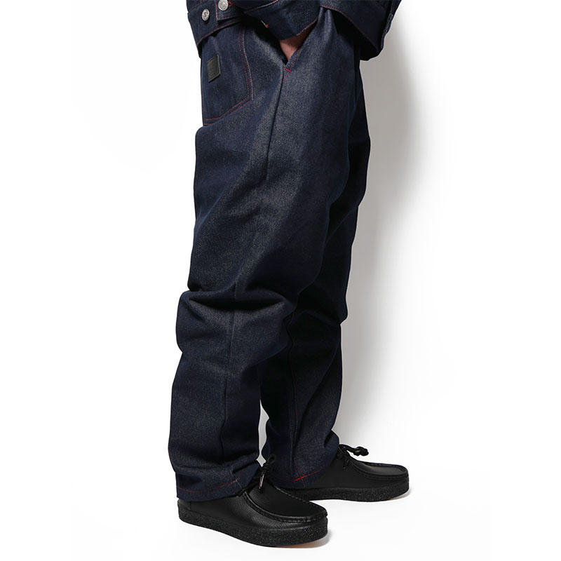 (R) DENIM TEPS -NAVY-