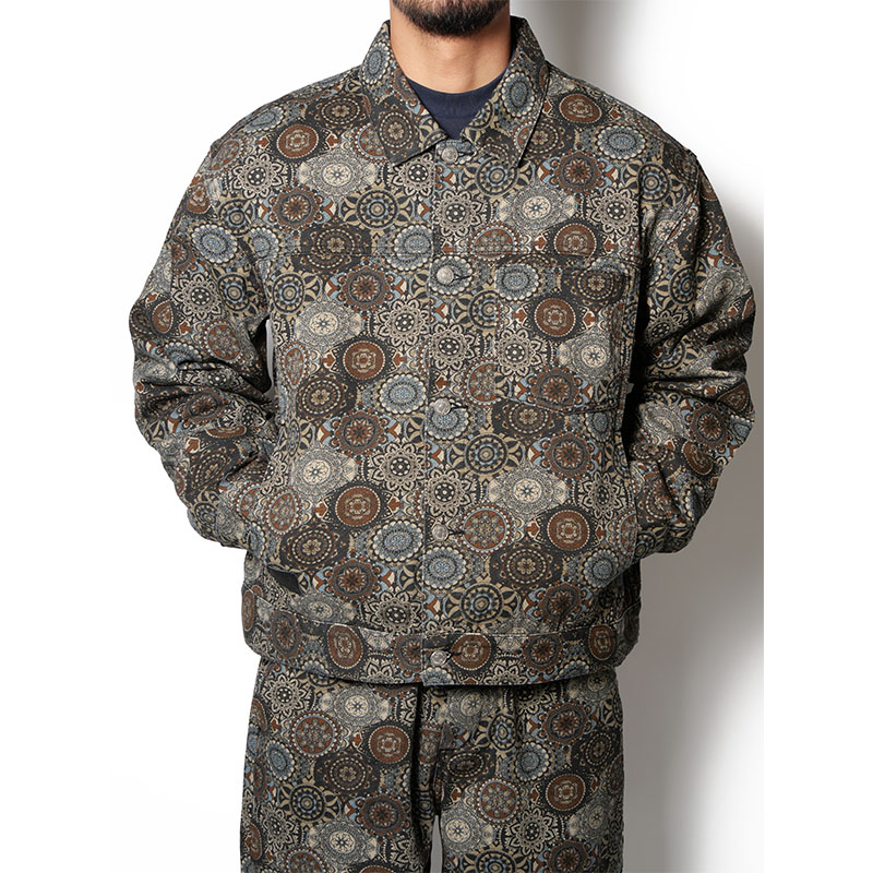 PATTERN JACKET -MULTI-