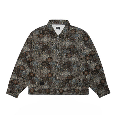 PATTERN JACKET -MULTI-