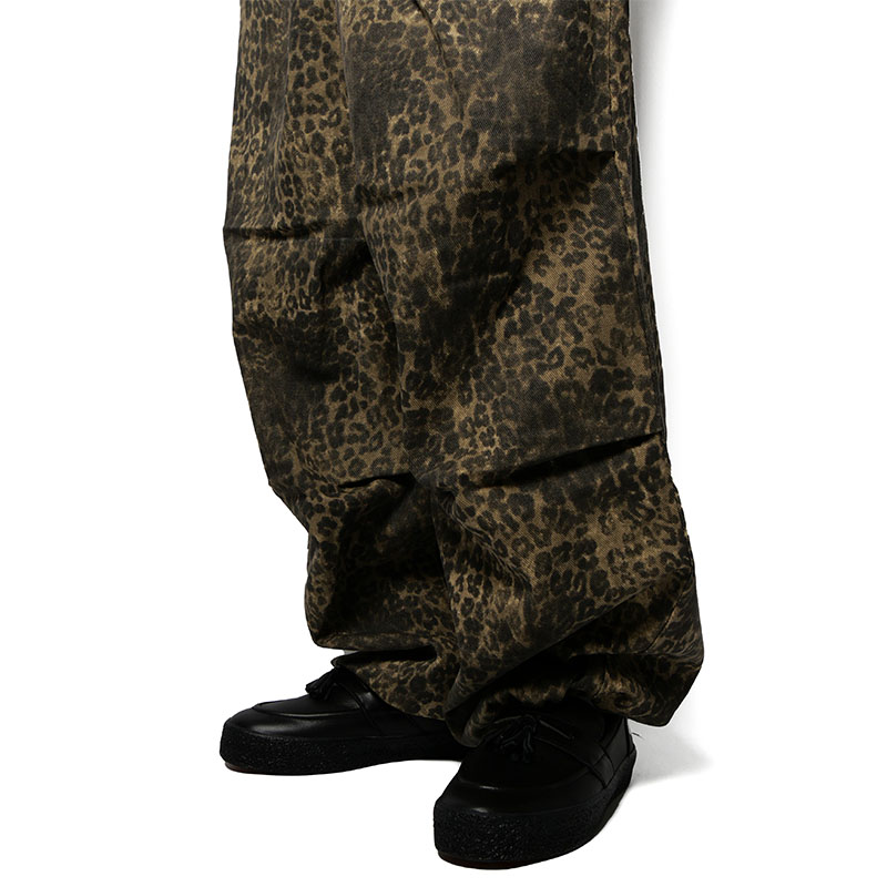 WT LEOPARD PANTS -BEIGE-