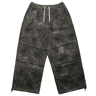 WT LEOPARD PANTS -GREY-
