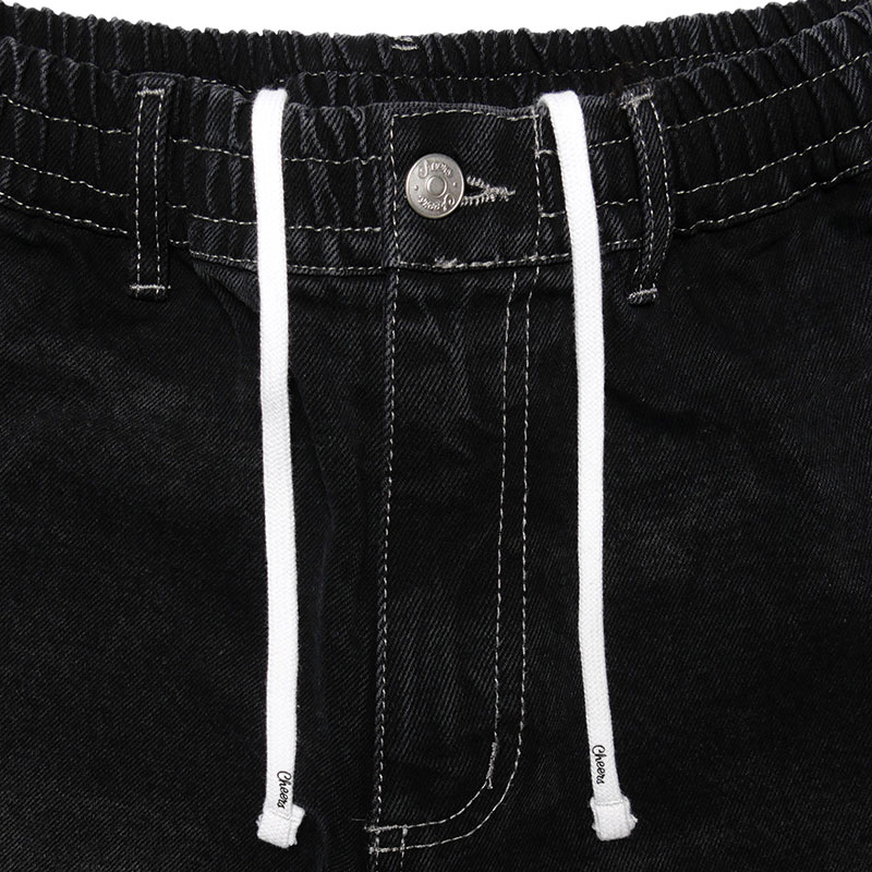 SBL DENIM PANTS -W.BLACK-