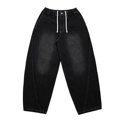 SBL DENIM PANTS -W.BLACK-