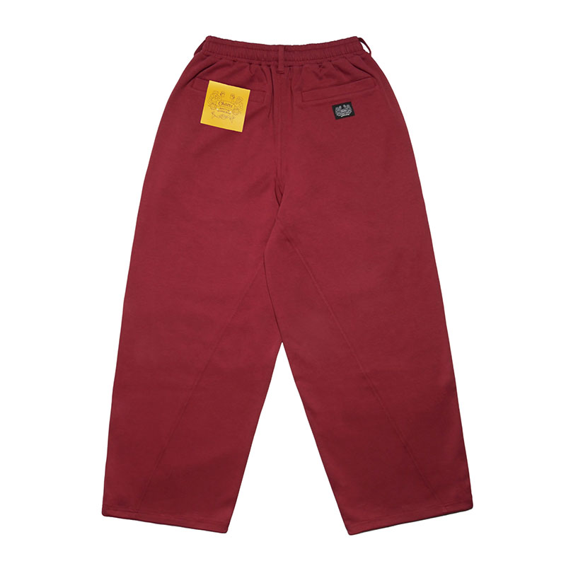BL L.SWEAT PANTS -BURGUNDY-