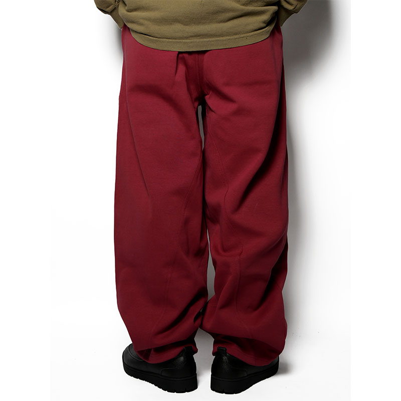 BL L.SWEAT PANTS -BURGUNDY-