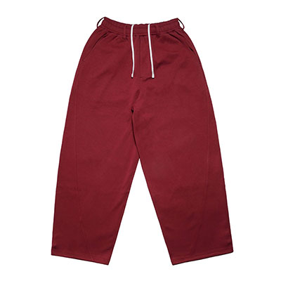 BL L.SWEAT PANTS -BURGUNDY-