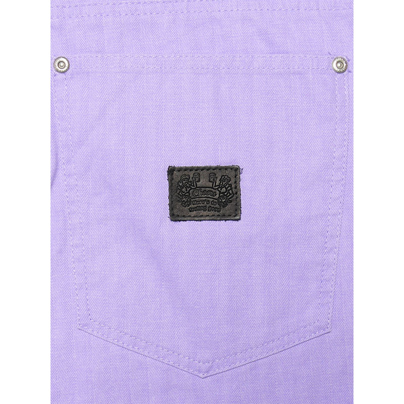 HB DOUBLE KNEE PANTS -LIGHT PURPLE-