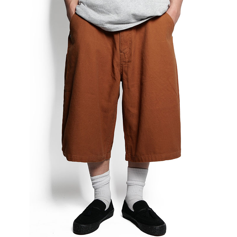 BIG DUCK SHORTS -BROWN-