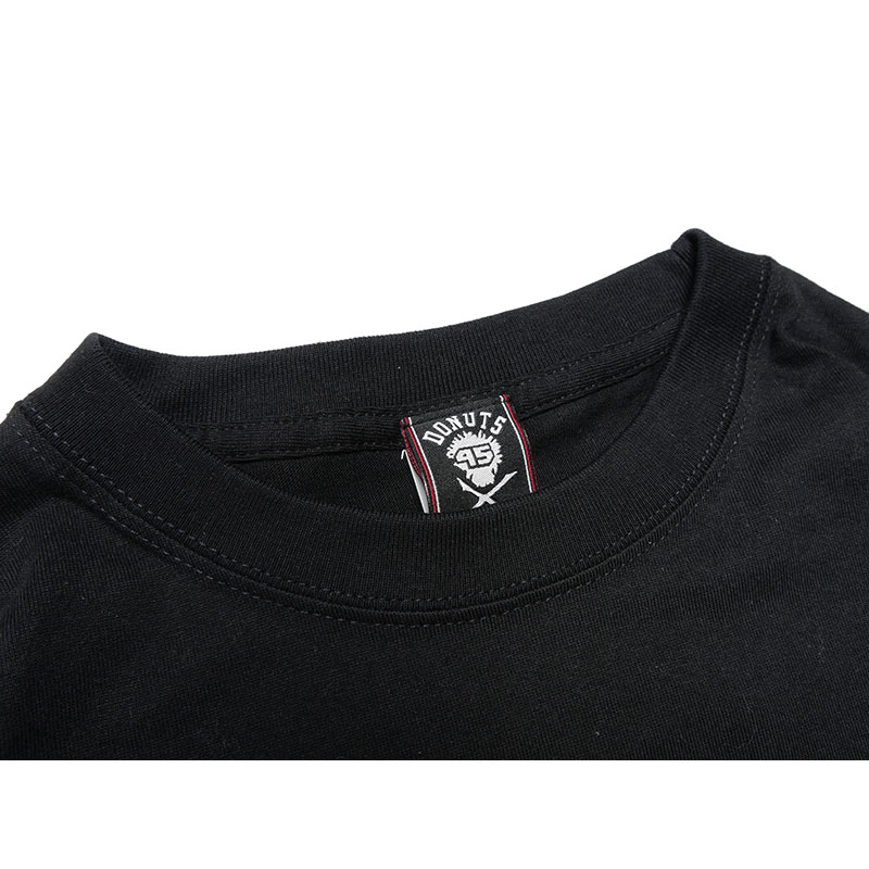 RUFF&TUFF SLEEVE L/S T-SHIRT -BLACK-