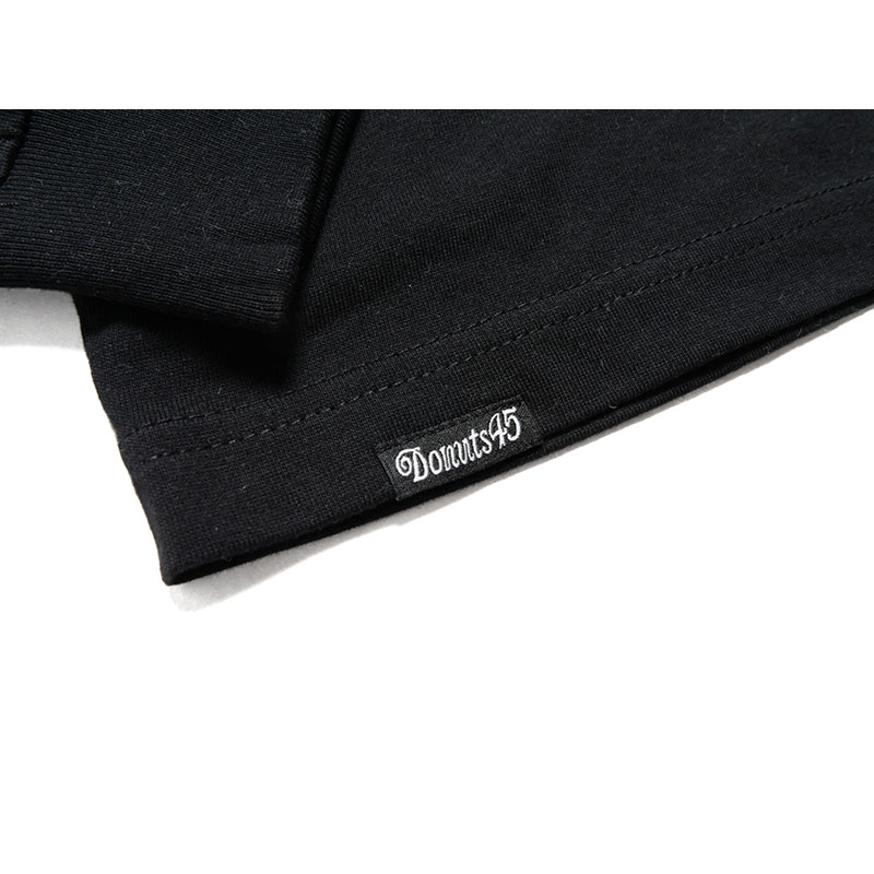 RUFF&TUFF SLEEVE L/S T-SHIRT -BLACK-