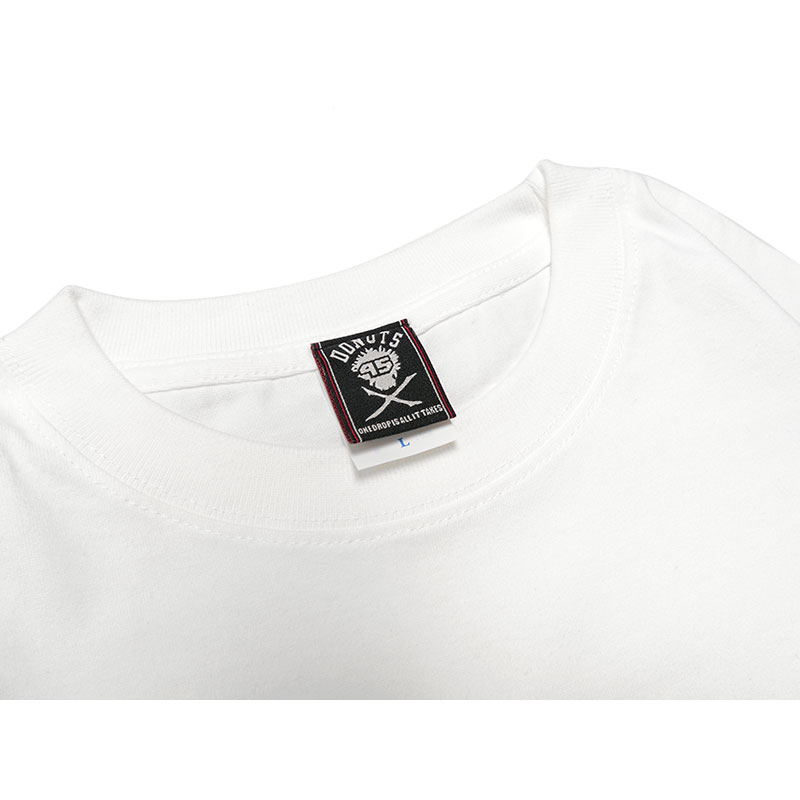 RUFF&TUFF SLEEVE L/S T-SHIRT -WHITE-