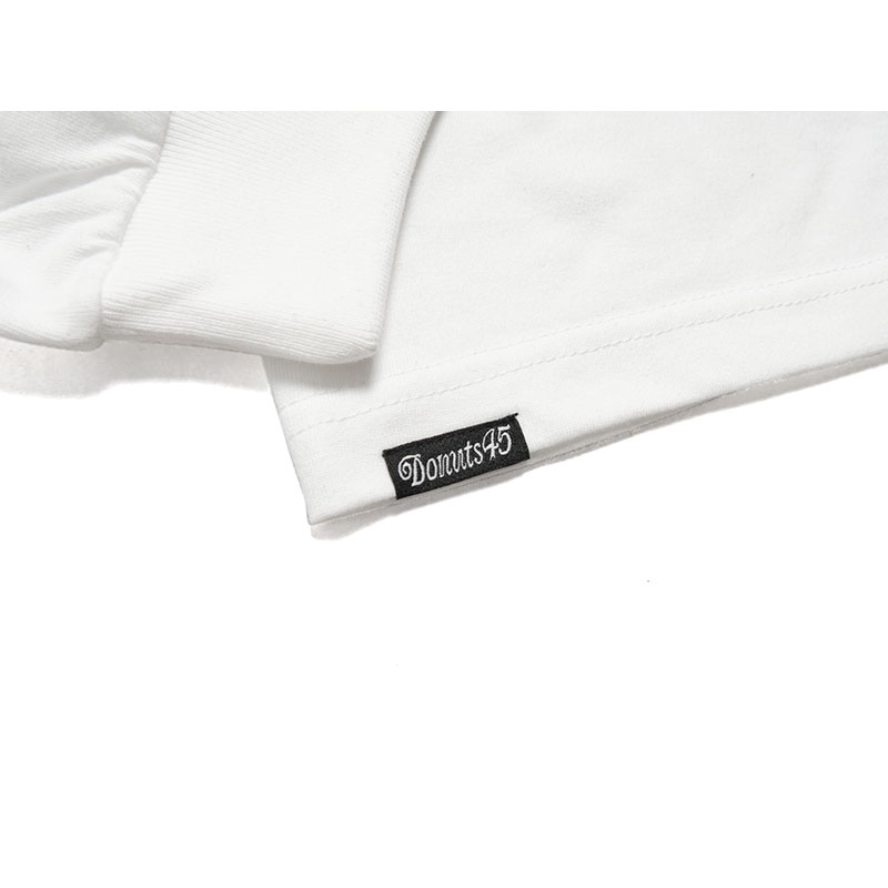 RUFF&TUFF SLEEVE L/S T-SHIRT -WHITE-