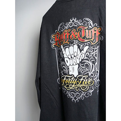 TATTOO RUFF&TUFF SLEEVE L/S T-SHIRT