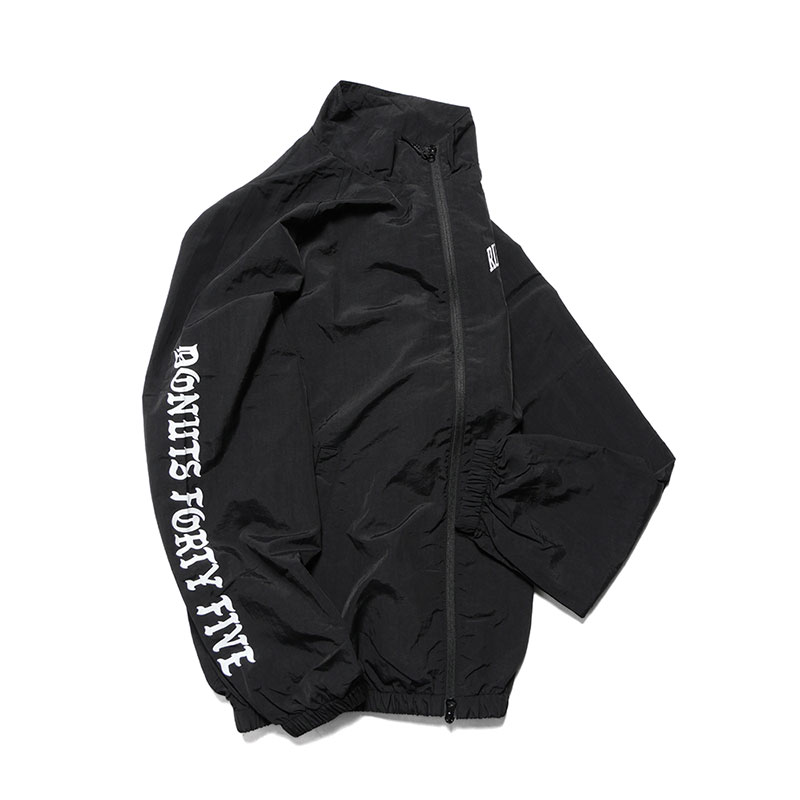 OLD ENGLISH NYLON JACKET -BLACK-