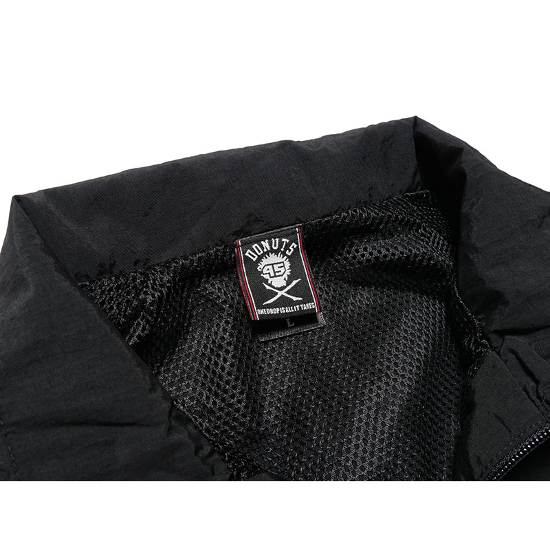 OLD ENGLISH NYLON JACKET -BLACK-