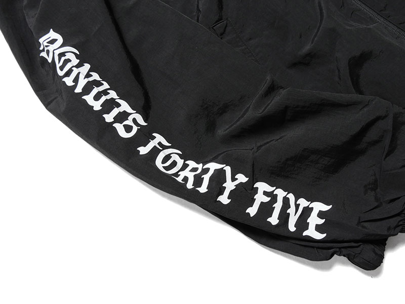 OLD ENGLISH NYLON JACKET -BLACK-