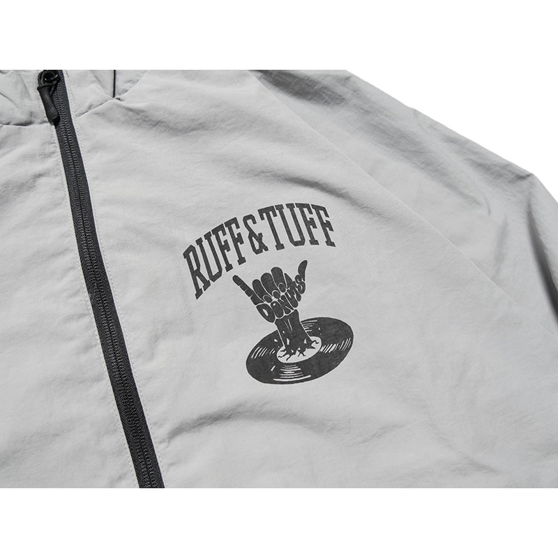 OLD ENGLISH NYLON JACKET -GREY-