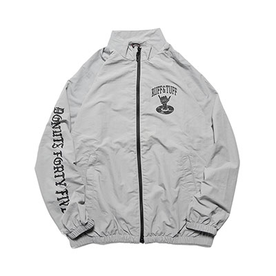 OLD ENGLISH NYLON JACKET -GREY-