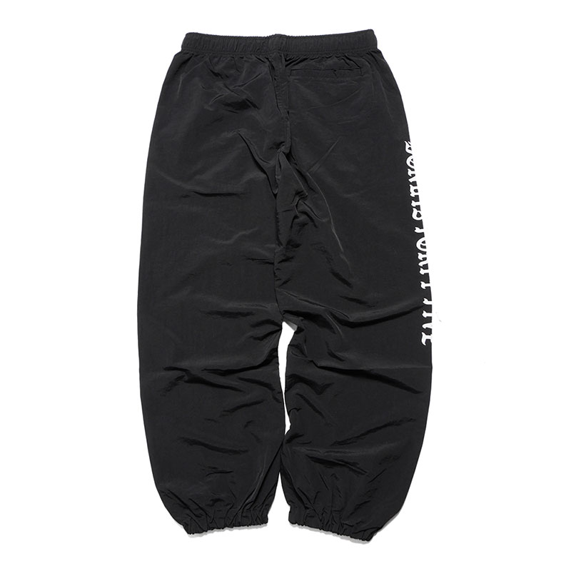 OLD ENGLISH NYLON PANTS -BLACK-