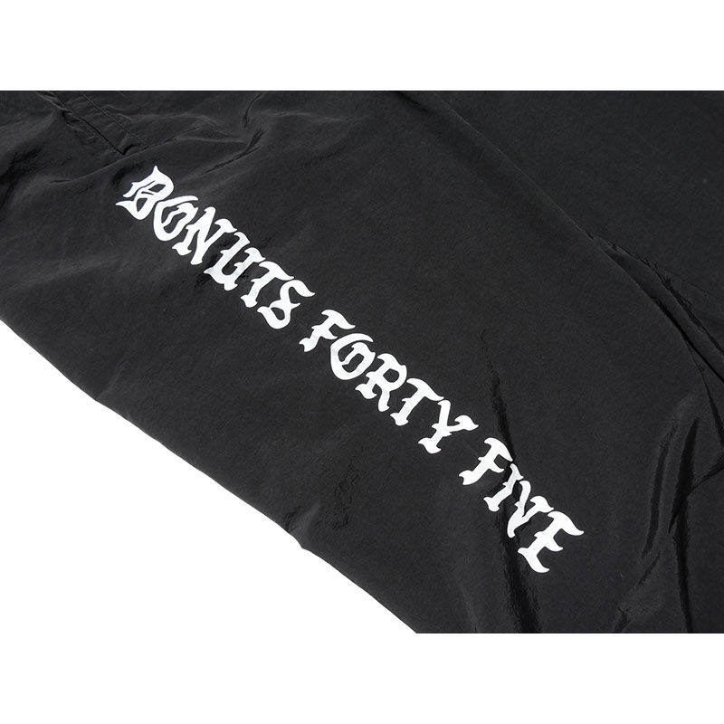OLD ENGLISH NYLON PANTS -BLACK-