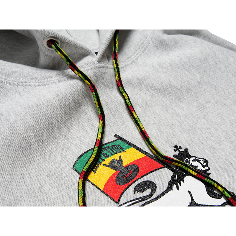 ROOTS LION HOODIE -GREY-