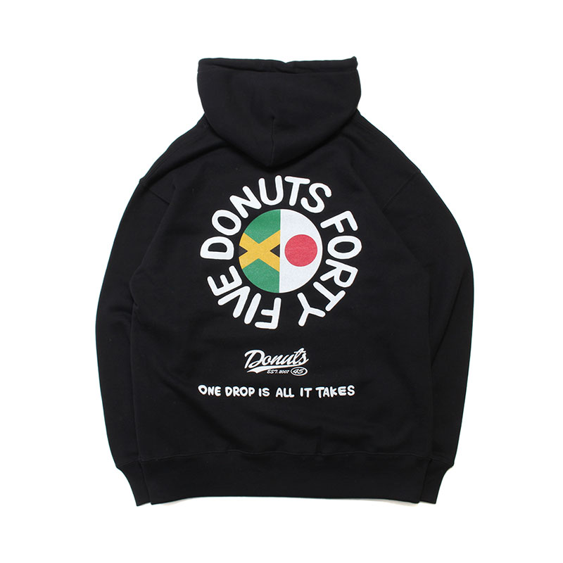 JA to JA HOODIE -BLACK-