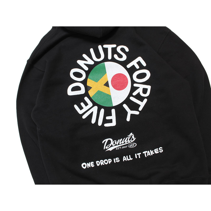 JA to JA HOODIE -BLACK-