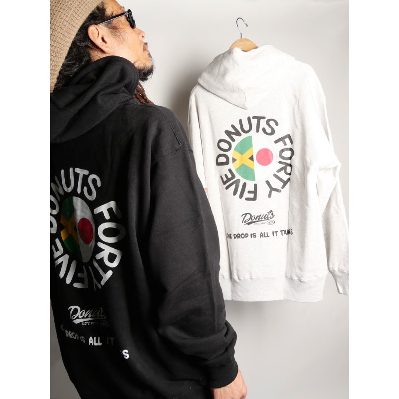 JA to JA HOODIE -BLACK-