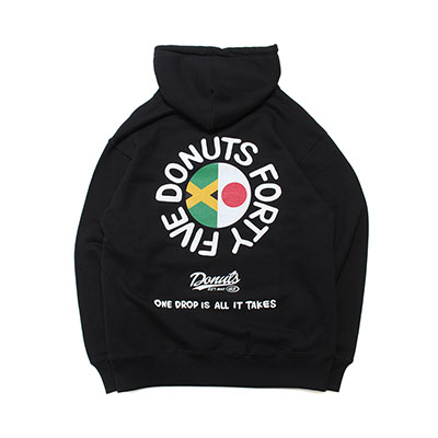 JA to JA HOODIE -BLACK-