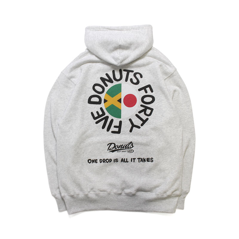 JA to JA HOODIE -GREY-