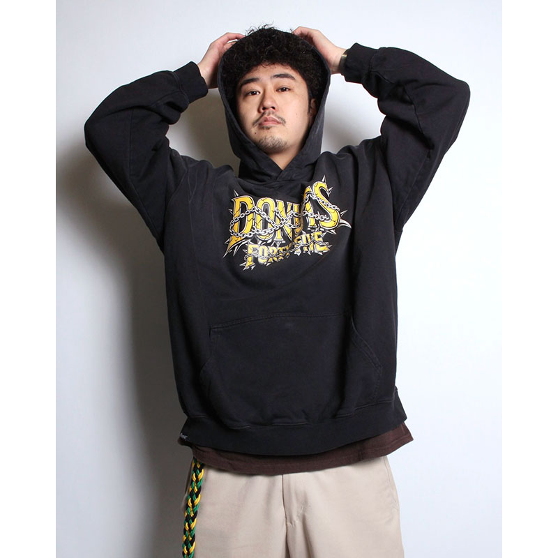 VUNTAGE METAL HOODIE