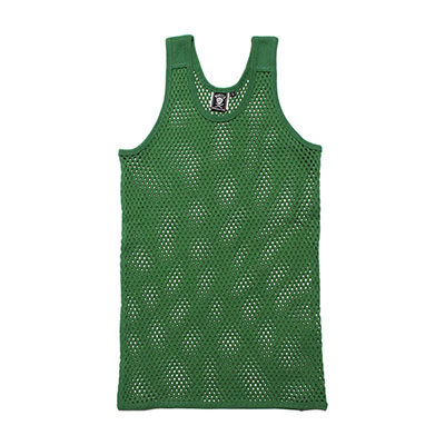 MESH TANK TOP -GREEN-