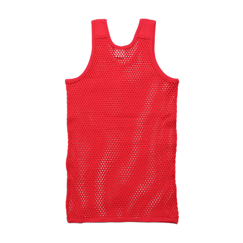 MESH TANK TOP -RED-